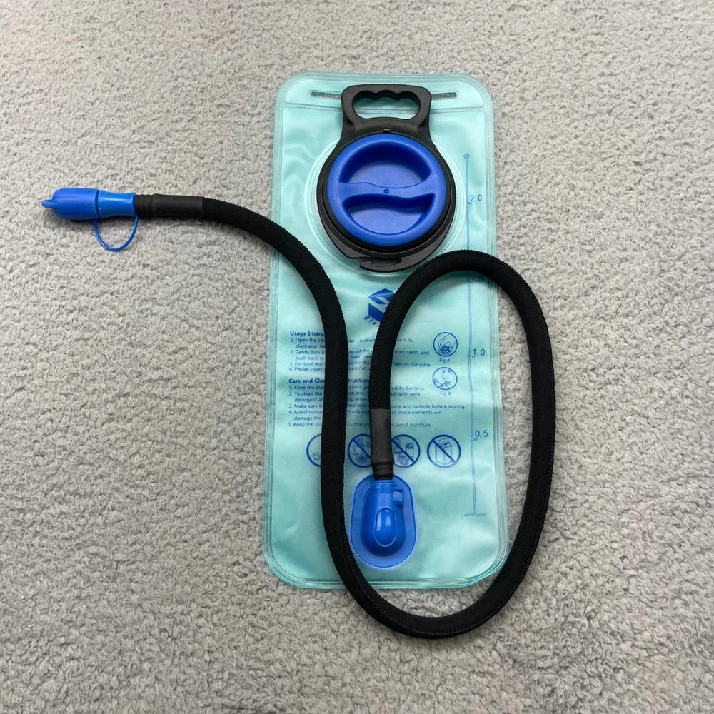 OlarHike Blue Insulated Hydration Backpack Bag w/ 2L Leak-Proof Water Bladder